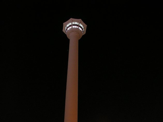夜の釜山タワー